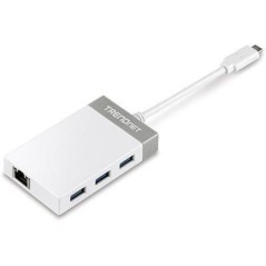 TRENDnet USB-C to Gigabit Ethernet Adapter - High-Speed Connectivity for Enhanced Performance (TUC-ETGH3)